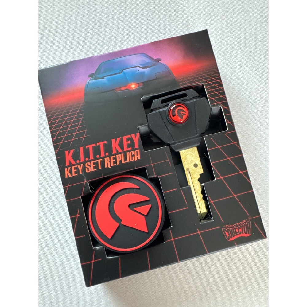 Knight Rider KITT Key Replica Doctor Collector DCKITT03 Keychain Open Box - Picture 4 of 12